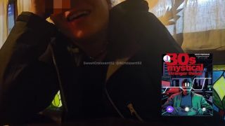 Milf Shes cumming like crazy in a public bar with remote-controlled vibrators. She asks to stop...-9