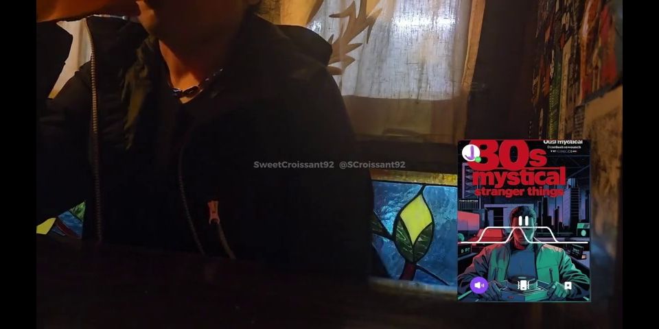 Milf Shes cumming like crazy in a public bar with remote-controlled vibrators. She asks to stop...