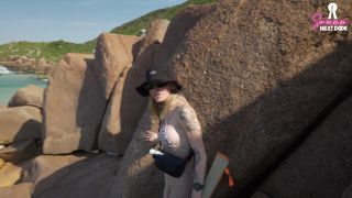 Sammm Next Door - Hiking to a Nudiste Beach in Brazil - Outdoor Sex [1080p] - Teen-3
