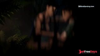 [GetFreeDays.com] Tomb Raider - Hunting In The Forest - Double Penetrated By Massive Black Horse Man - Gameplay 3D Sex Leak May 2023-3