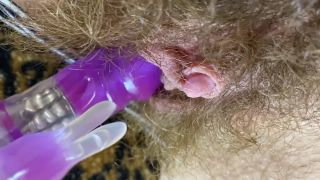 cuteblonde666 Bunny vibrator test masturbation POV CU - Close-Ups-6