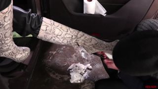 online adult clip 30 amadahy femdom HEEL15CM – Dirty Parking, lezdom on feet porn-9