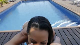 Sex With A Fan By The Pools - Public-4