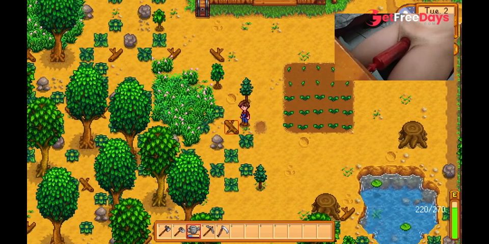 Stardew Valley gameplay with porn - Ep1