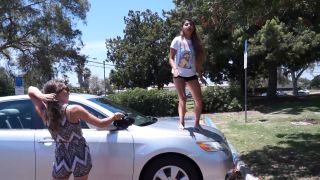 Custom Fetish - Vivian Walks Bounces On Car Barefoot - Fetish-0