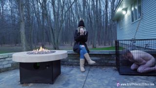 adult clip 7 Amber - Hoses Down Slave In Freezing Weather, busty blonde porn videos on fetish porn -0