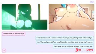 Nicole Risky Job 3 - Camgirl plays with a lesbian on webcam and squirt - 100 Game-7