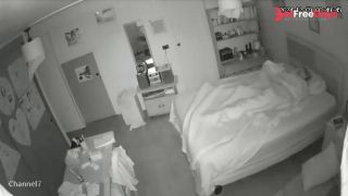 [Sleeping.Porn] Tired blonde is sleeping now hidden cam in her bedroom-0