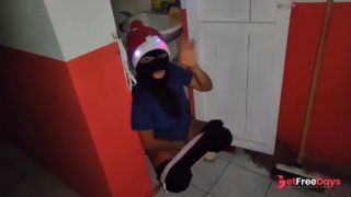 Im in the hospital cellar and I put on a balaclava to show my vagina-0