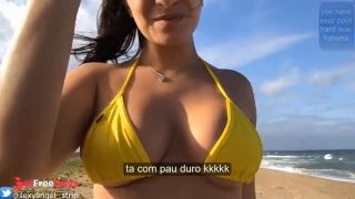 [GetFreeDays.com] Public Beach Voyeur- Micro Bikini Jerk off Inscrution Joi Portugues Adult Clip February 2023-2