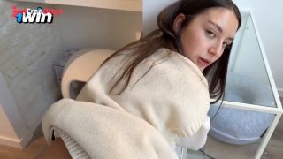 I Caught Stepbrother Jerking Off - Stepbrother Cum on My Uniform and I Cant...-3