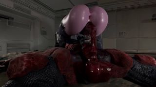 Lsd131313 - Horny Space Slut Gets Impaled On Monster's Huge Cock-1