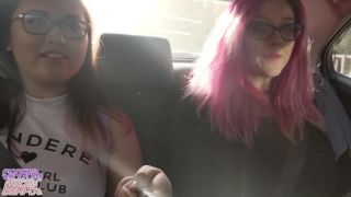 Girl/Girl Vibrator Control in Uber 1080p – Princessberpl and Momoka Koizumi, hentai lesbian porn videos on public -1