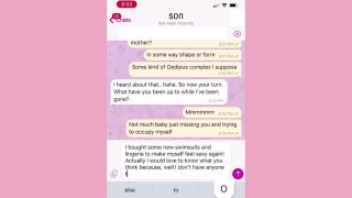 online video 45 robot femdom Goddess Fiona – Kinky Sexting with your Hot Stepmom FullHD 1080p, incest on virtual reality-1