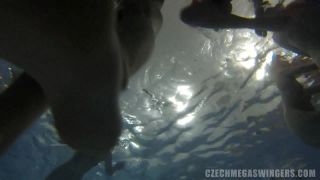 The biggest underwater fucking  orgy-3