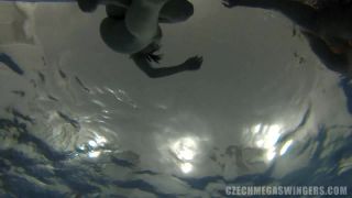 The biggest underwater fucking  orgy-5