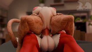 Big Tits Flexible Aeriel Rides Dannys Giant Cock to Completion-1