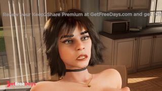 [GetFreeDays.com] Sexy Brunette Is Riding Dick on the Kitchen Table Sex Stream November 2022-1