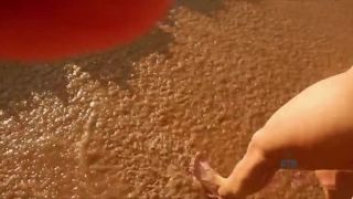 online adult clip 18 german feet fetish You hit the nude beach and then Emily gets you off!!!, foot on feet porn-5