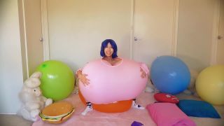 xxx clip 17 Azumi Zeitline – Breast Expansion Balloon Bounce and Pop on fetish porn heels fetish porn-2