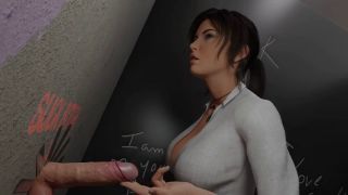 Hentai Uncensored Croft Adventures - Part 32 Lara Croft And Gloryhole By LoveSkySanHentai-9