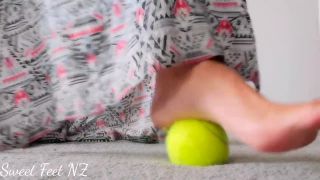 clip 12 shing ball with sweet feet upd | spreading | feet porn midget foot fetish-0