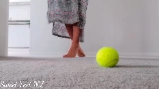 clip 12 shing ball with sweet feet upd | spreading | feet porn midget foot fetish-9