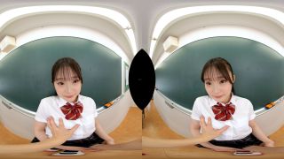 URVRSP-366 【8KVR】真面目な生徒会長は、彼氏の言う事は何でも聞いちゃう、おねだり変態Mっ気J○ とわちゃん-6