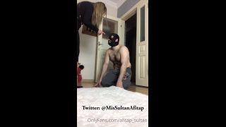xxx video clip 36 feet fetish SLAPPING AND BALLBUSTING MY RETARD SLAVE, femdom on fetish porn-1