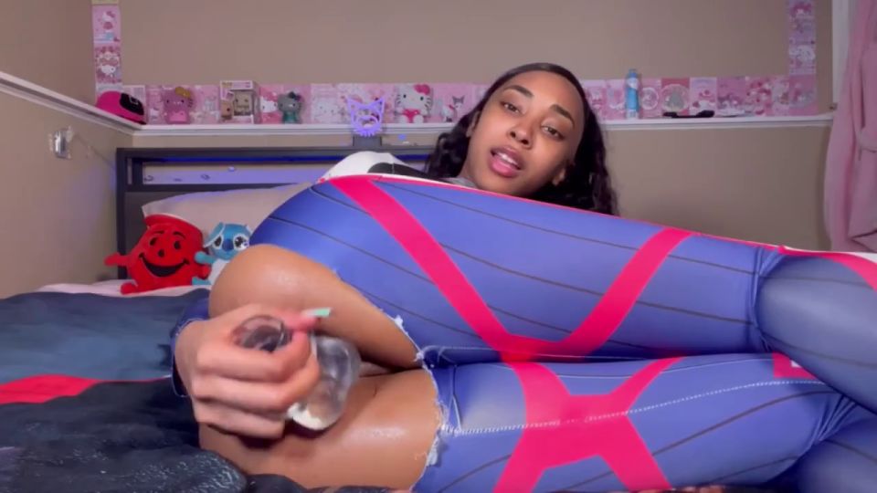 Khloesweets - KhloeSweet Becomes a Superhero and Creams All Over Her Super Toy
