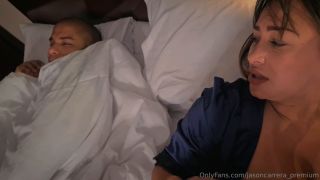 JasonCarrera I fuck her next to her cuckold husband laying on the same bed - La Paisita Oficial-1