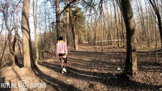 big wet asses 24 2015 Hotline Aurora - My first Outdor Flashing , amateur on big ass-1