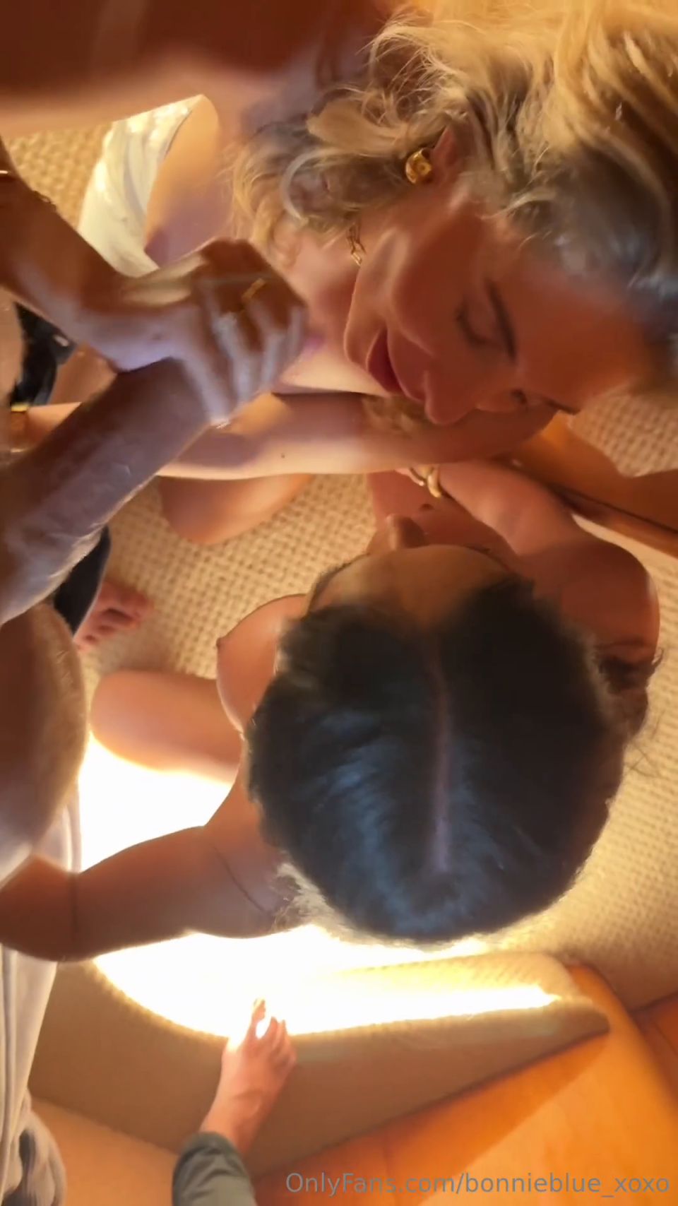 Bonnieblue Xtreme Throatfuck Threesome On A Yacht (Interracial sex porn)
