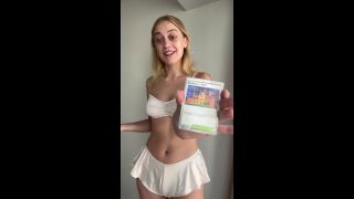 SpideyAva - Lingerie Pokemon Card Pulls Day 10 - Scarlet Violet booster pack-7