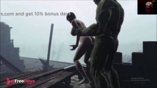 [GetFreeDays.com] Curie Ass Fucked Outdoors on Roof  Fallout 4 Far Harbor Porn Clip April 2023-2