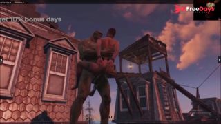 [GetFreeDays.com] Curie Ass Fucked Outdoors on Roof  Fallout 4 Far Harbor Porn Clip April 2023-7