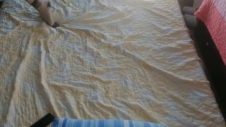 HairyMaid - Sexy wife does yoga naked. Sexy hairy brunette, big tits, big ass.-9