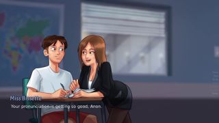MZANSIXXXHD 23 - French Teacher Sneaky Link (Summertime Saga Gameplay)-3