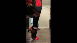 video 17 beautyandherfeetz 12072020 red hot and veiny post workout sock removal even, foot fetish cuckold on feet porn -0