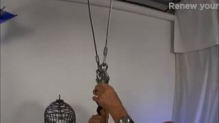 [XBondage.Porn] Alice In Bondage Land - Full Body Metal Cage Threesome Gwen Freestorm,Mistress Alice-1