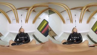 Black Latex on Wet Pussy - Czech VRFetish 443 Karina King 27-06-2024 - Missionary-9