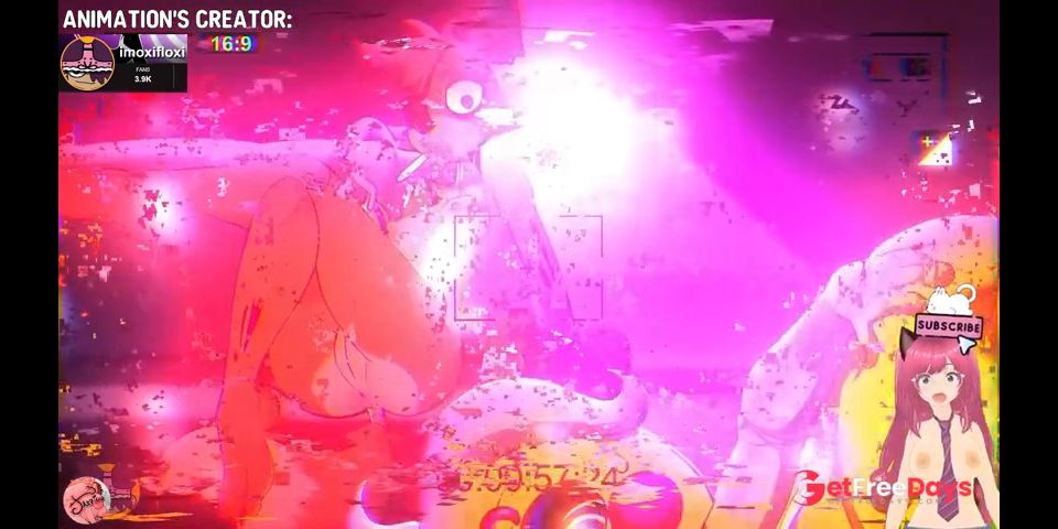 Pulling eggs out of Chica and Foxys ass hot girls FNAF Imoxifloxi animation - Jazziuu