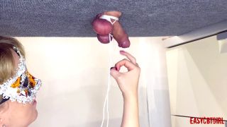 Sexyfemdomcbt - Mistress Ties Balls And Snaps Fingers Over Slave - Ballbusting femdom-0