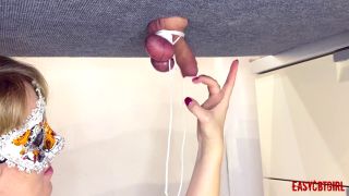 Sexyfemdomcbt - Mistress Ties Balls And Snaps Fingers Over Slave - Ballbusting femdom-3