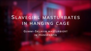 [GetFreeDays.com] Slavegirl masturbates in hanging cage gyno  porn featbberpervs angela white latex porn-0