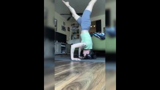 online xxx clip 44 LisaTheSuccubrat – Yoga Workout in Shorts Pmv, giantess fetish on fetish porn -1