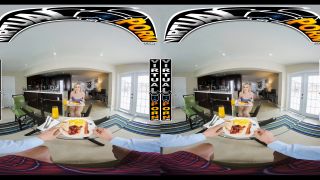 VIRTUAL PORN  Busty Blonde Babe Blake Blossom Blooms In VR-2