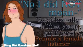 [GetFreeDays.com] Accidentally biting your girlfriend moaningbitingmarkingF4FLesbian ASMR rp Adult Leak March 2023-4