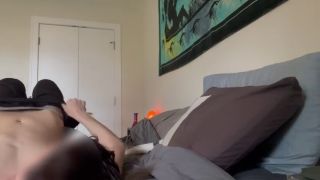 Stoner Chick I want you to masturbate with me - hairy, flexible stoner chick-3