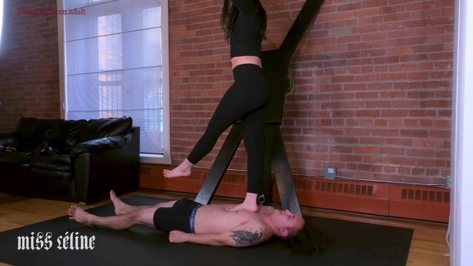 xxx clip 44 Miss Celine - Human Doormat 2 - Sub Gets Trampled By Three Dommes on femdom porn lily lane femdom